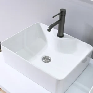 Wash Basin Minimalist Hotel Wall-Mounted Bathroom Vanity with Double Sinks and Drawers