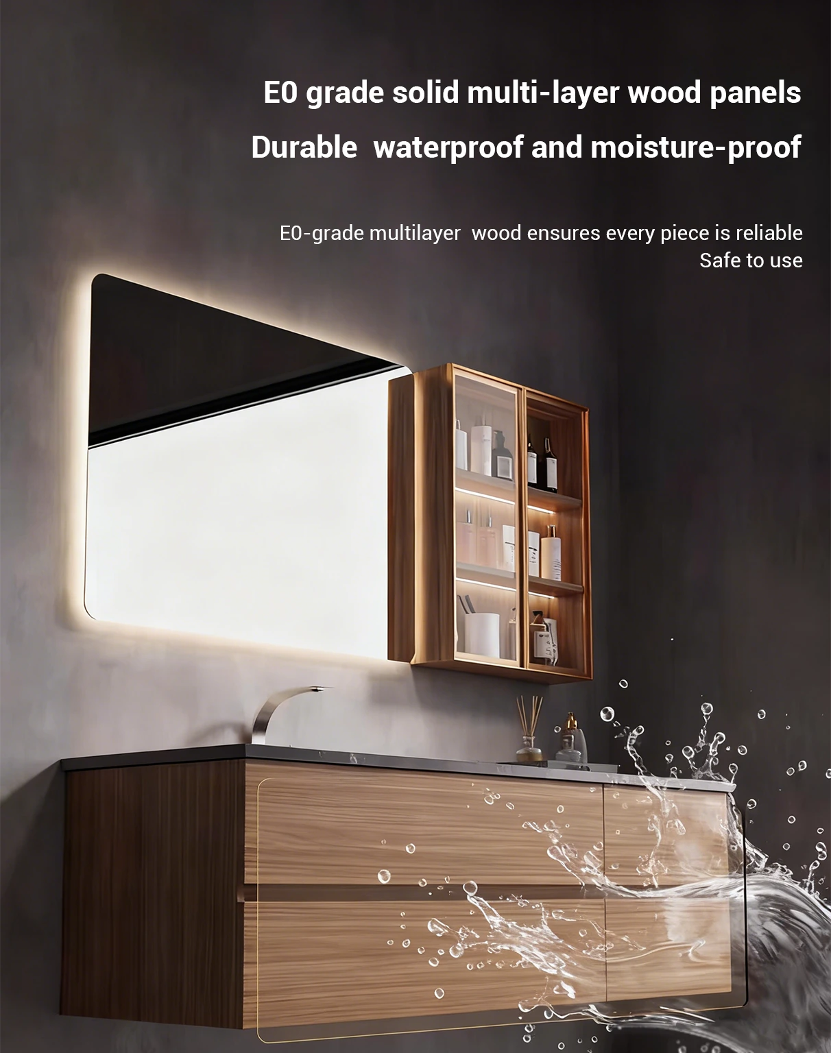 Storage Innovation: - Multi-tier organization - Illuminated display shelving - Soft-close drawers - Hidden storage spaces - Clutter-free design