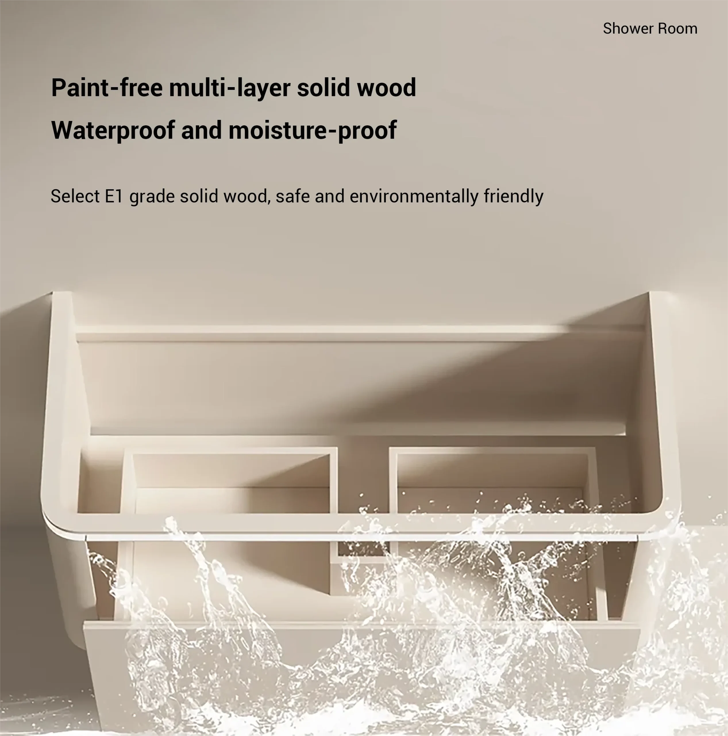 Moisture-resistant E1 Grade wood