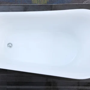 Hotel OMQ-9171B Acrylic Freestanding Bathtub Deep Soaking Bathtub for Luxury Bathroom Suites