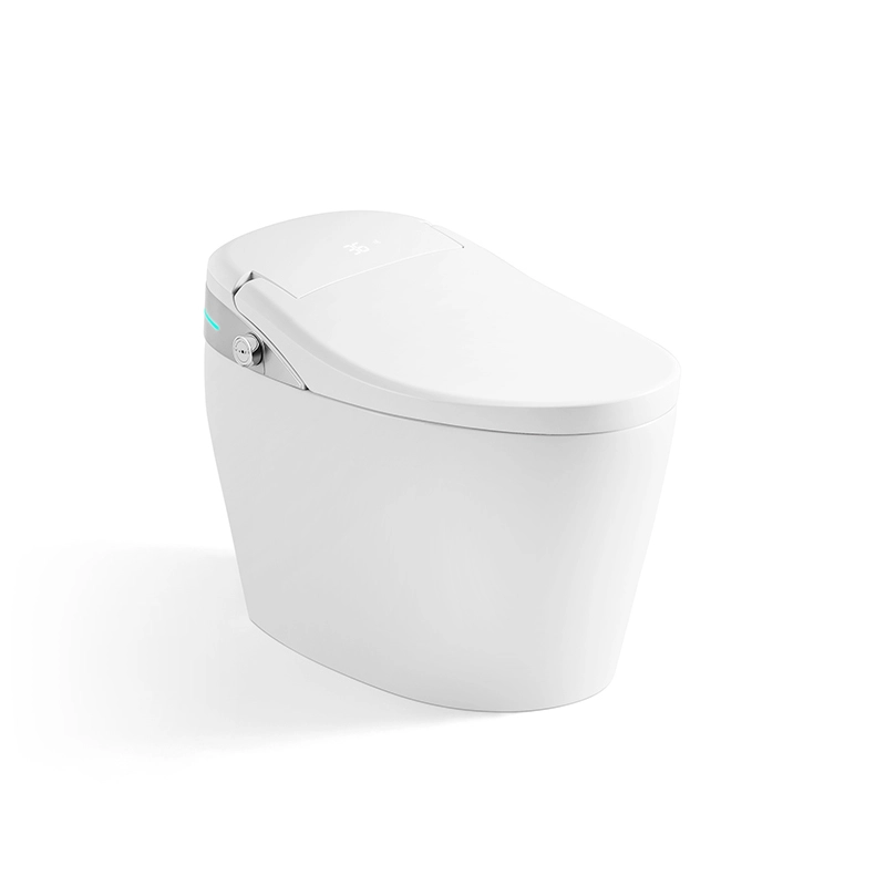 Smart Dual-Pit Instant-Heat Toilet with Ambient Lighting and Powerful Swirl Flush