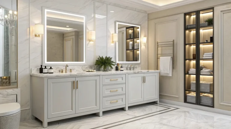 Choosing a style that works everywhere is tough. You need a look that is modern and lasts. Which vanity style is the smart, low-risk choice? Floating vanities are the top choice for bulk projects in 2025 because they offer space efficiency, easy floor cleaning, and a sleek, contemporary aesthetic. They are simple to install and, when built with durable materials, reduce the need for constant repairs, saving money on maintenance. The best styles for large orders have to balance looks with function and cost. I see three clear winners: