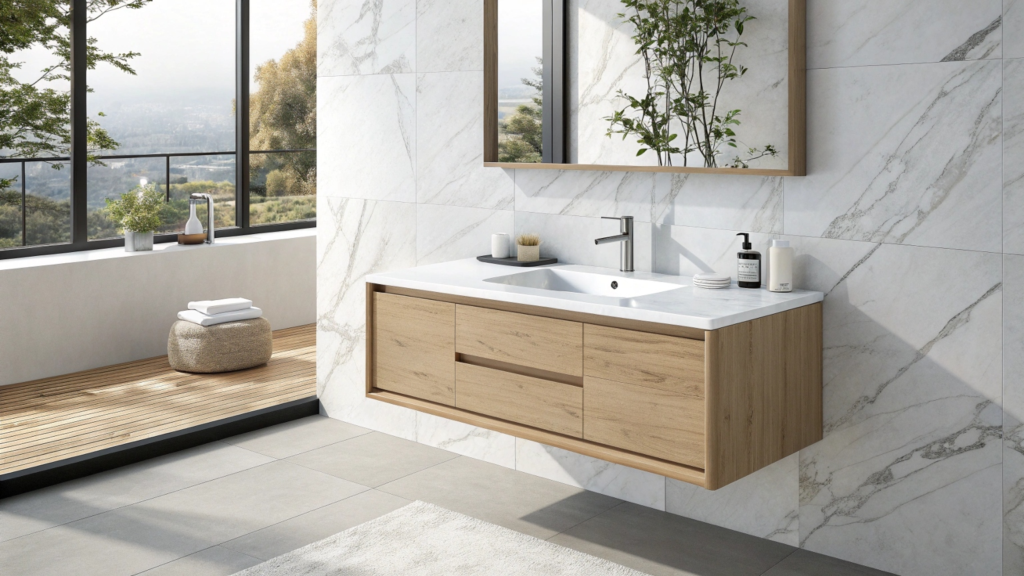 Cost to replace bathroom vanity for Hotel wholesalers?