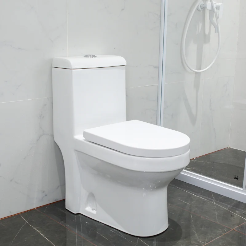WP-8600 Ceramic WC Toilet Bathroom Toilet Comfort Height Bidet Seat
