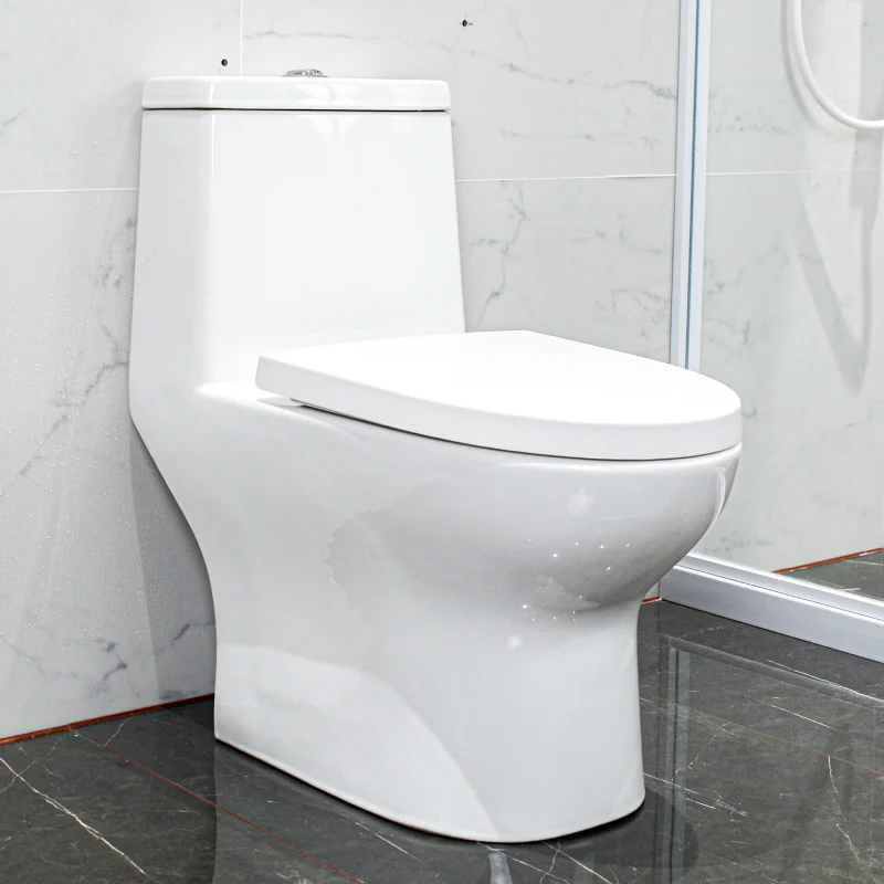 WP-5004 One-piece Bathroom Ceramic Toilet Comfort Height