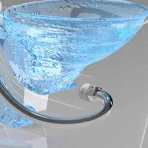 Powerful 065 Luxury Smart Bidet Toilet with LED Display and Instant Heating System