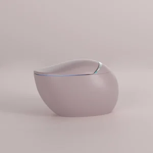 Purple smart toilet with built-in pressure tank and multi-mode comfort system