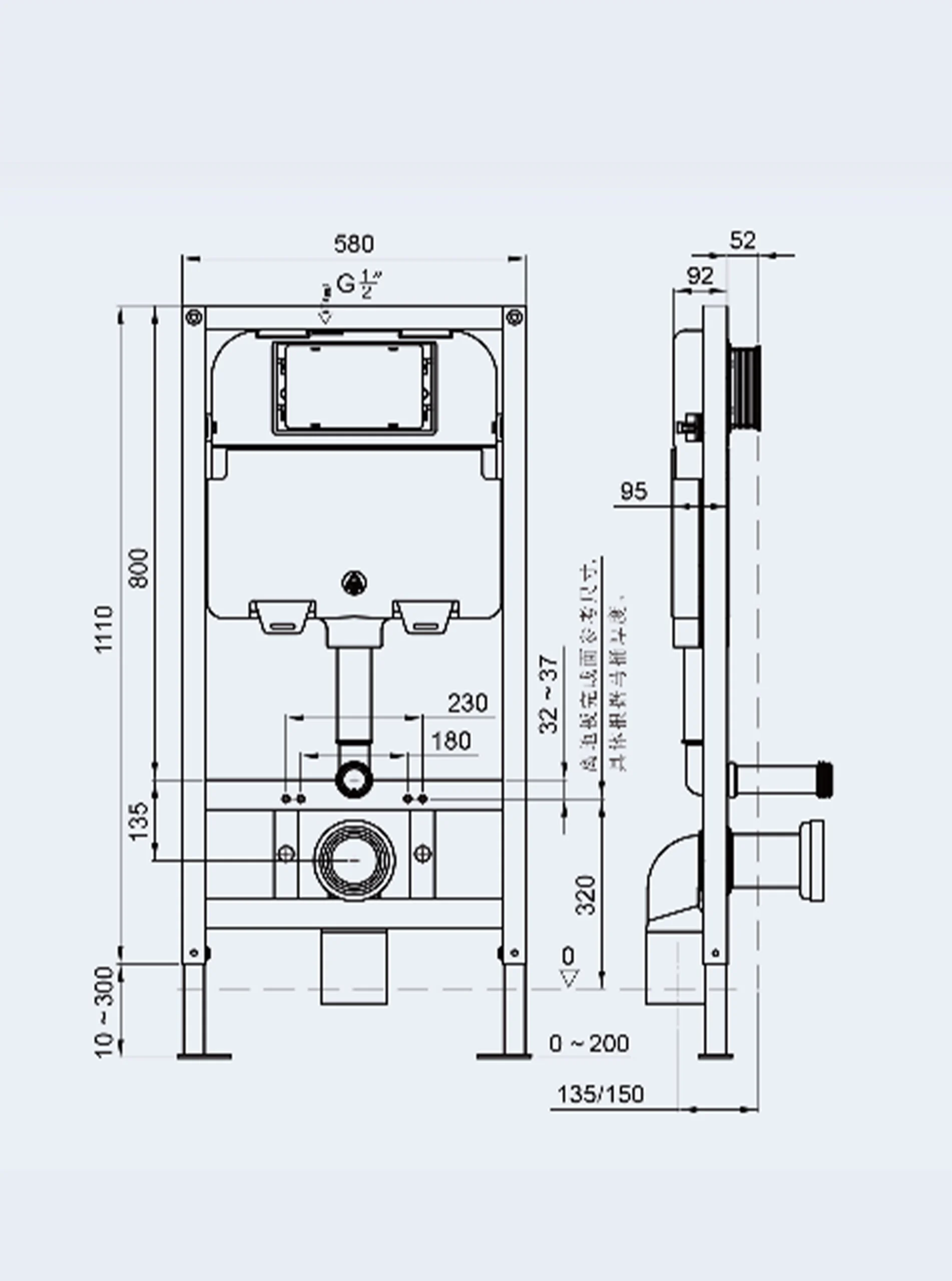 T3 Compact Wall-Hung Smart Toilet with Built-In Tank and Auto Open-Close 1