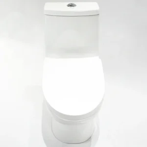WP-5004 integrated bathroom ceramic toilet with comfortable height, suitable for different decoration styles