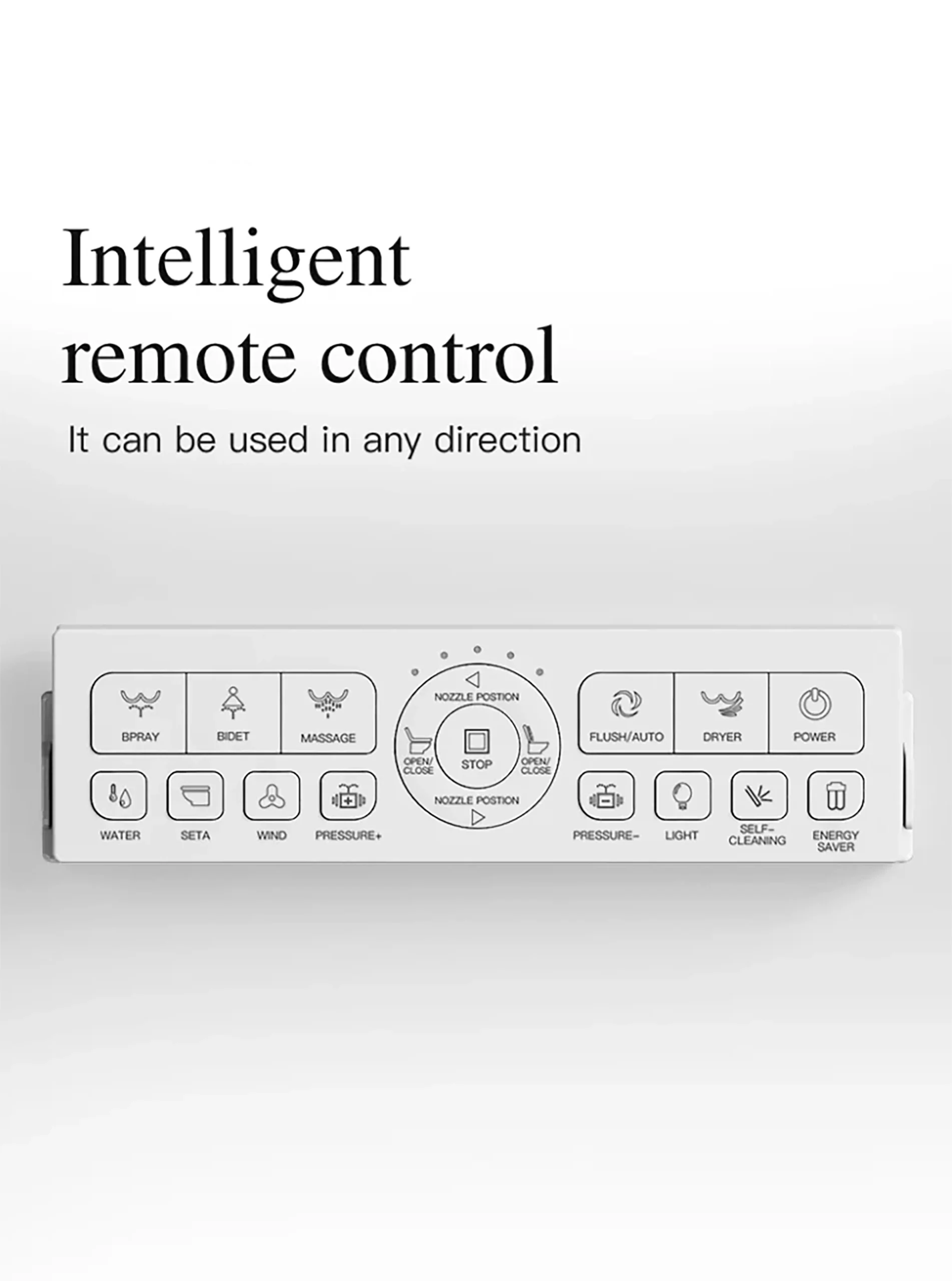 T3 Compact Wall-Hung Smart Toilet with Built-In Tank and Auto Open-Close 2