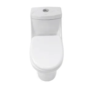 WP-8046 integrated ceramic toilet direct flush bathroom toilet, suitable for remote areas, construction sites, rental houses, public toilets and other places