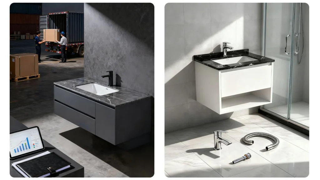 You must prioritize the bathroom vanity supplier’s financial stability, a history of on-time delivery of large projects, and long-term supply guarantees.