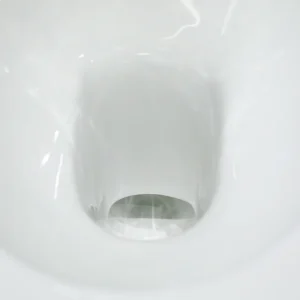 WP-8612 Chic White Bathroom Toilet with Dual Flush System – for Fast Flush
