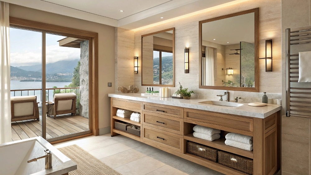 Canada bathroom vanity design for hotel