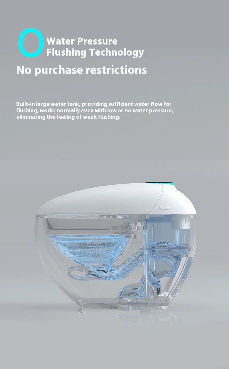 Large Water Tank & Jet Siphon Technology โข Powerful, Consistent Flushing: The integrated tank ensures robust flushing pressure, even during peak water usage times or low water pressure conditions. โข Efficient and Quiet Operation: The jet siphon mechanism effectively clears the bowl with minimal noise, making late-night flushes discreet.