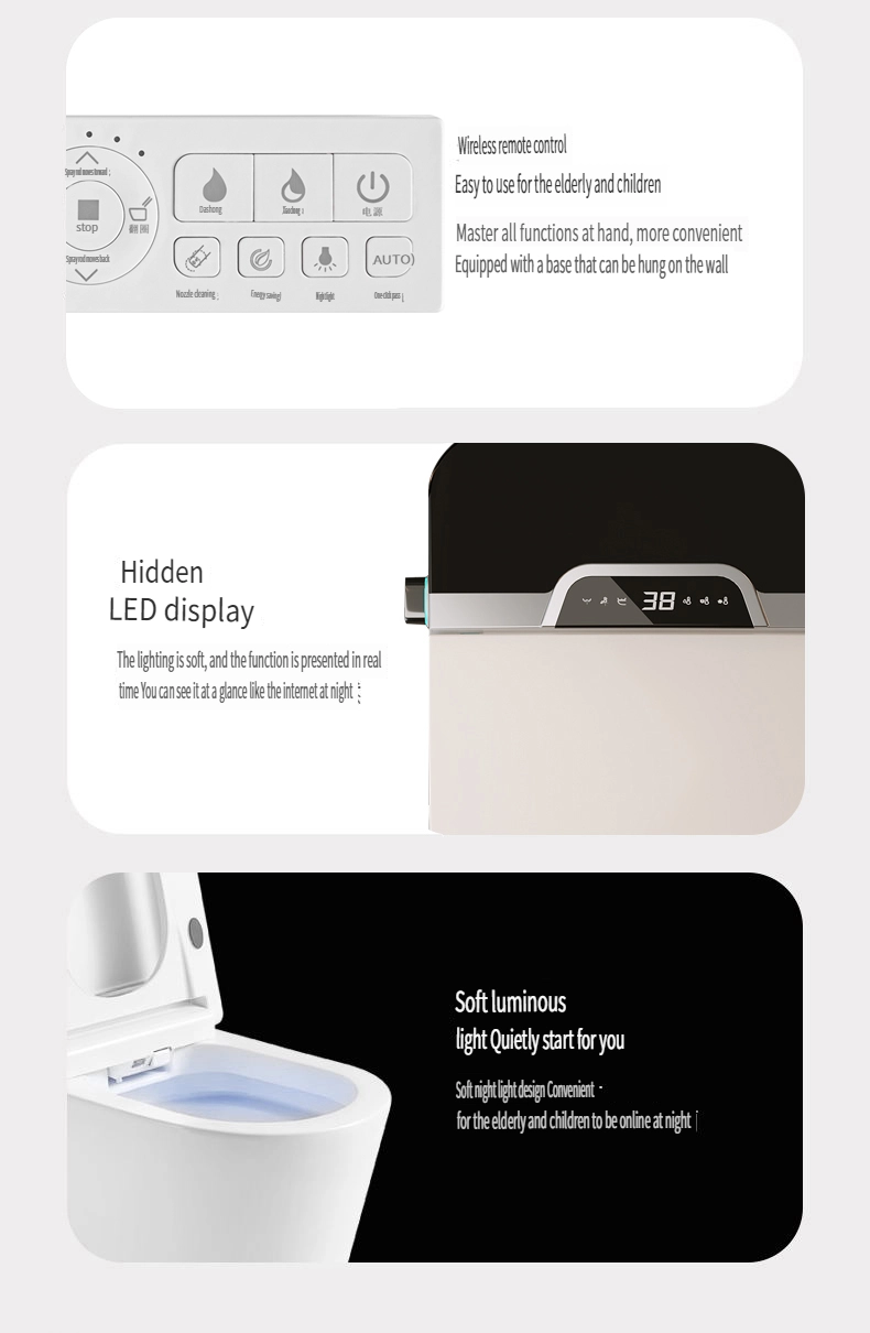 Remote Control & Voice Activation - Wireless handheld remote for seamless operation of all functions - Voice control option (model-specific) for hands-free convenience - Easy-to-use interface ideal for children or elderly family members