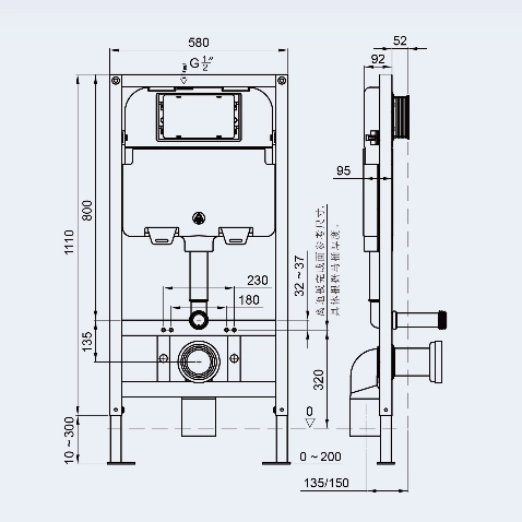 Hidden Foot-Touch Flush โ Flush with a simple tap of your footโno bending required โ Specially designed for convenience and to prevent accidental splashes