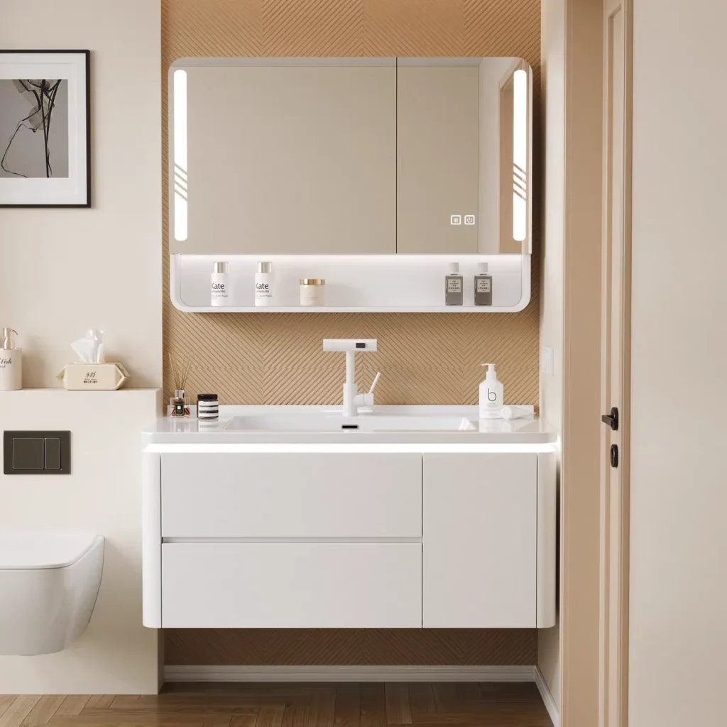 For most hotel chains and large projects, prefabricated bathroom cabinets typically offer a higher return on investment.
