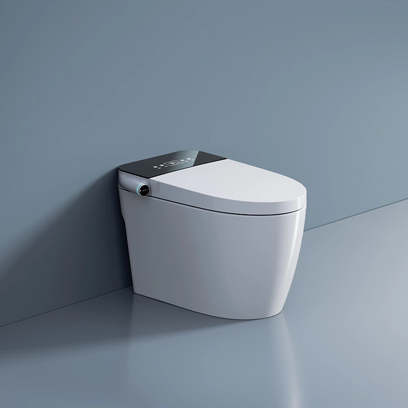 Smart Toilet with Remote Control, Heated Seat, and Night Light Function