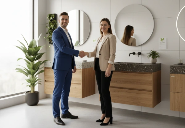 future collaboration for sustainable custom bathroom vanity wholesalers