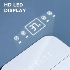 LED Display 090 Smart Toilet with Remote Control, Heated Seat, and Night Light Function