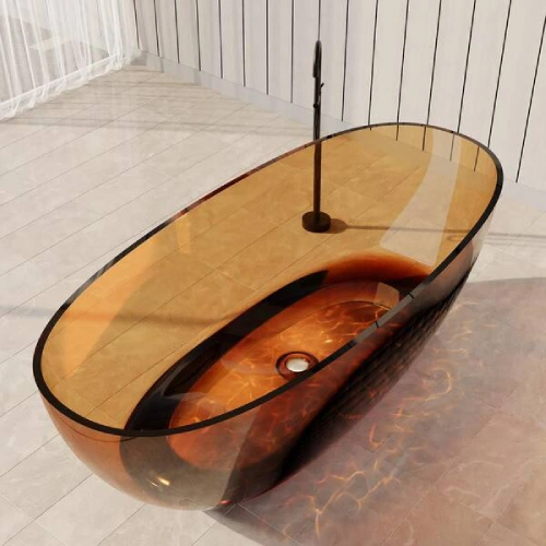 Inner DG811 Modern Resin Bathroom Transparent Bathtub Indoor Spa Inner DG811 Modern Resin Bathroom Transparent Bathtub Indoor Spa