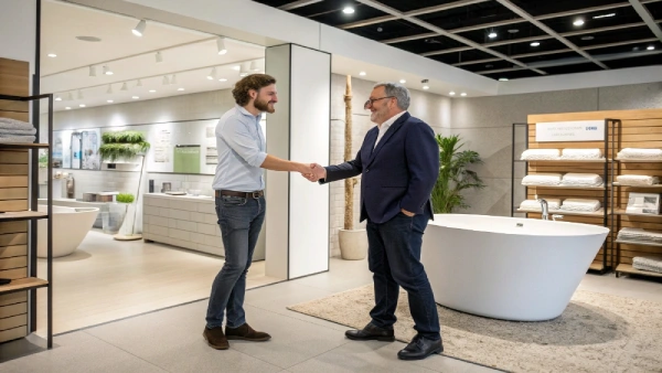 Sustainable bathtub material factory with digital logistics system ensuring reliable supply chain performance.