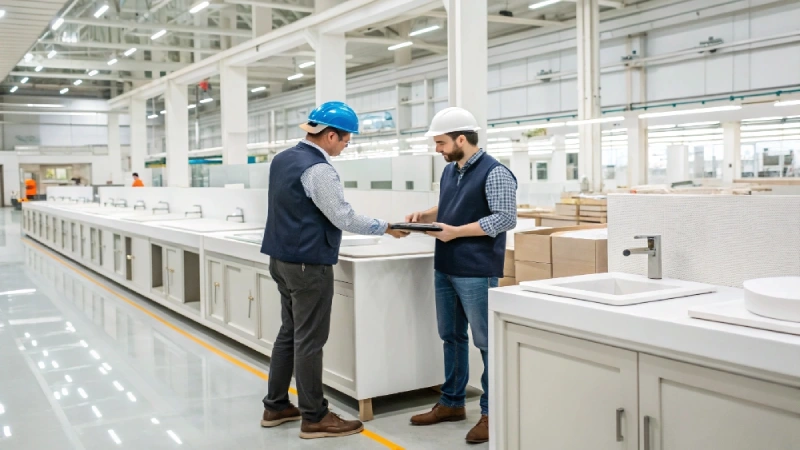 collaboration of custom bathroom vanity materials