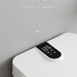 LED Screen 029 Smart Bidet Toilet Automatic Flushing Heated Seat Tankless Design Suitable for Hotels Apartments Projects