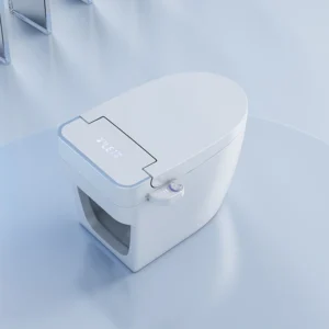 Close 085 Compact Smart Toilet with Tankless Design and Touch Control Panel