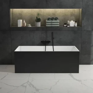 DG815 Artificial Stone Soaking Tub Seamless One-Piece Design Durable and Easy to Maintain