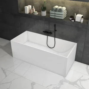 Modern DG815 Artificial Stone Soaking Tub Seamless One-Piece Design Durable and Easy to Maintain