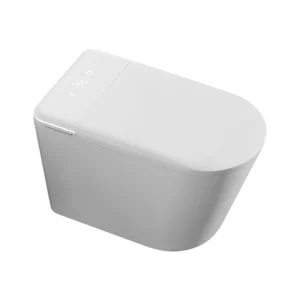 White 065 Luxury Smart Bidet Toilet with LED Display and Instant Heating System