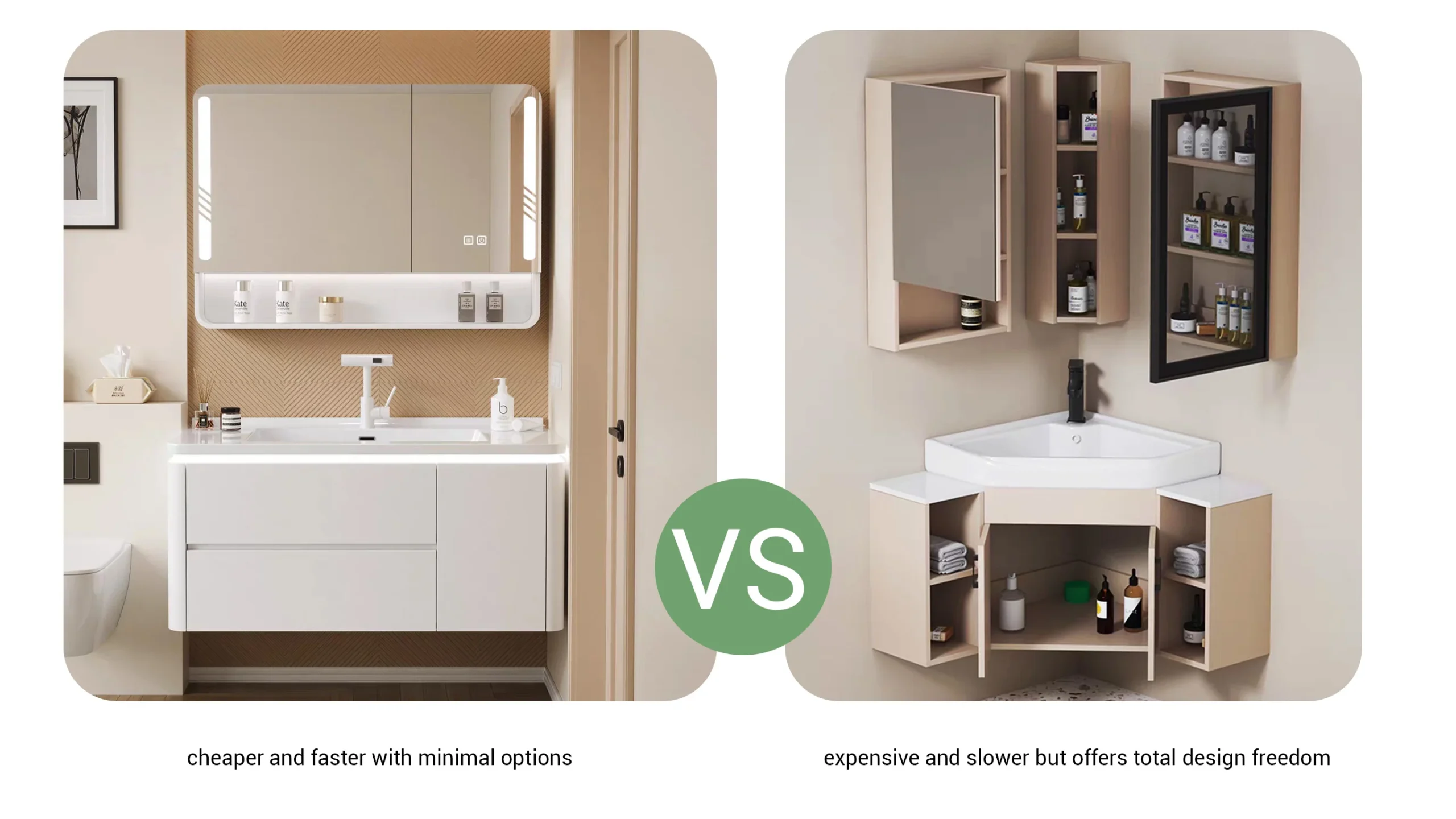 Prefab vs Custom Bathroom Vanities: Which Gives Better ROI for Hotel Projects?