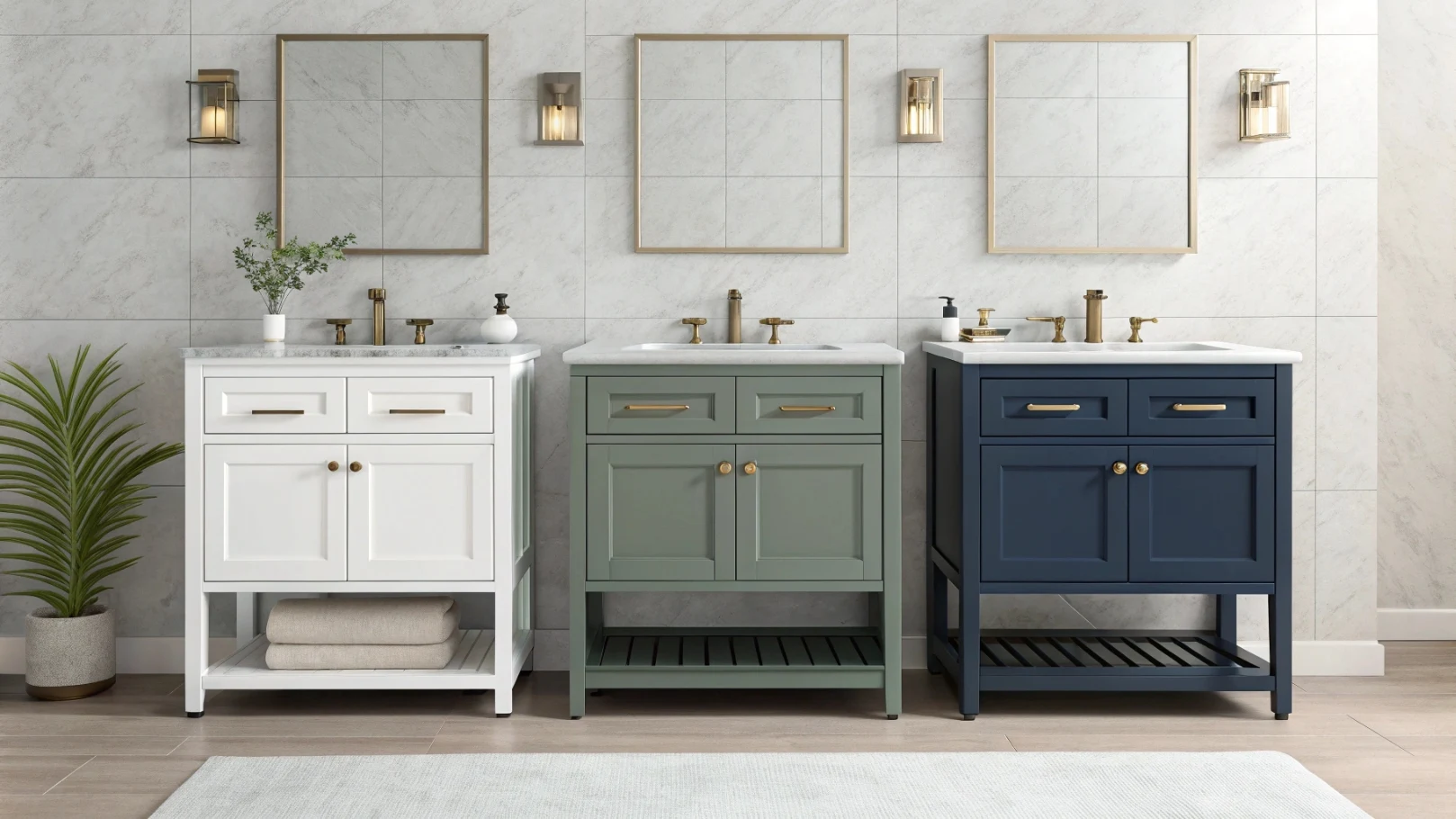 What Are the Most Popular Bathroom Vanity Styles in the US?