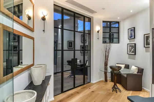 Large Slim Frame Sliding Doors