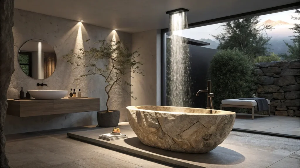 Sink style selection for resort bathrooms balancing aesthetics with durability, focusing on long-term maintenance, life-cycle cost, and operational efficiency.