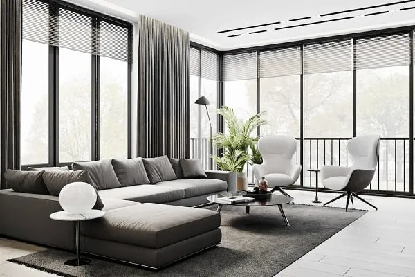 Large Span Aluminum Casement Windows