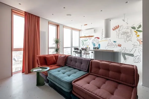 Aluminum Casement Windows for Villa