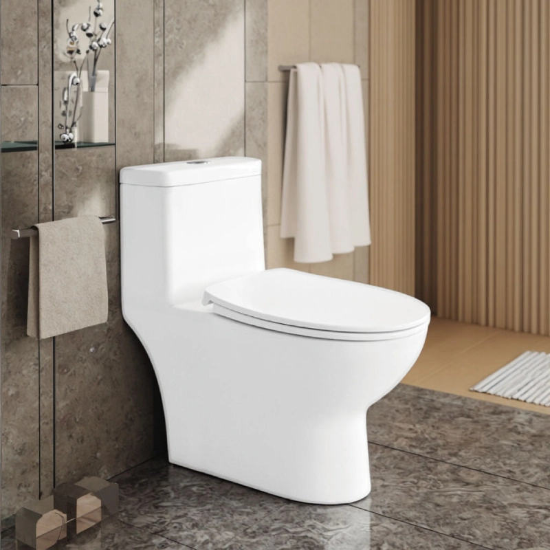 High Efficiency Dual Flush One Piece Toilet Bulk Order