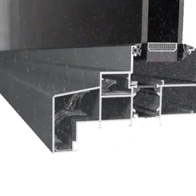 Hidden Water Drainage System Window