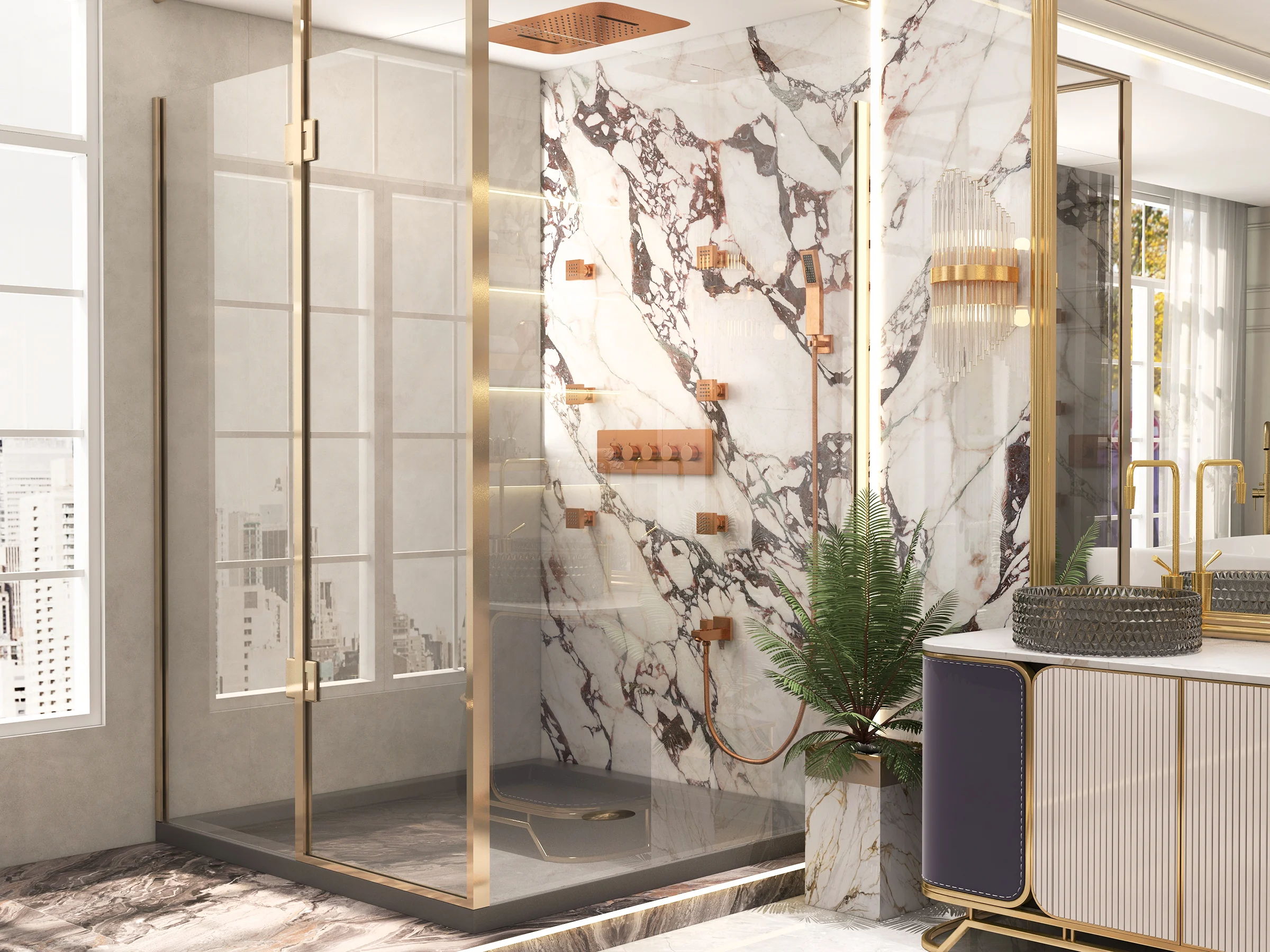 Premium Glass Shower Door