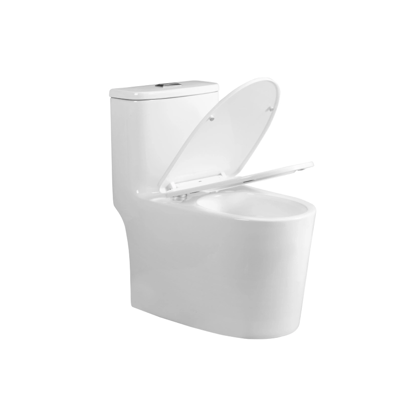 Seamless Vitreous China One Piece Toilet Direct Factory