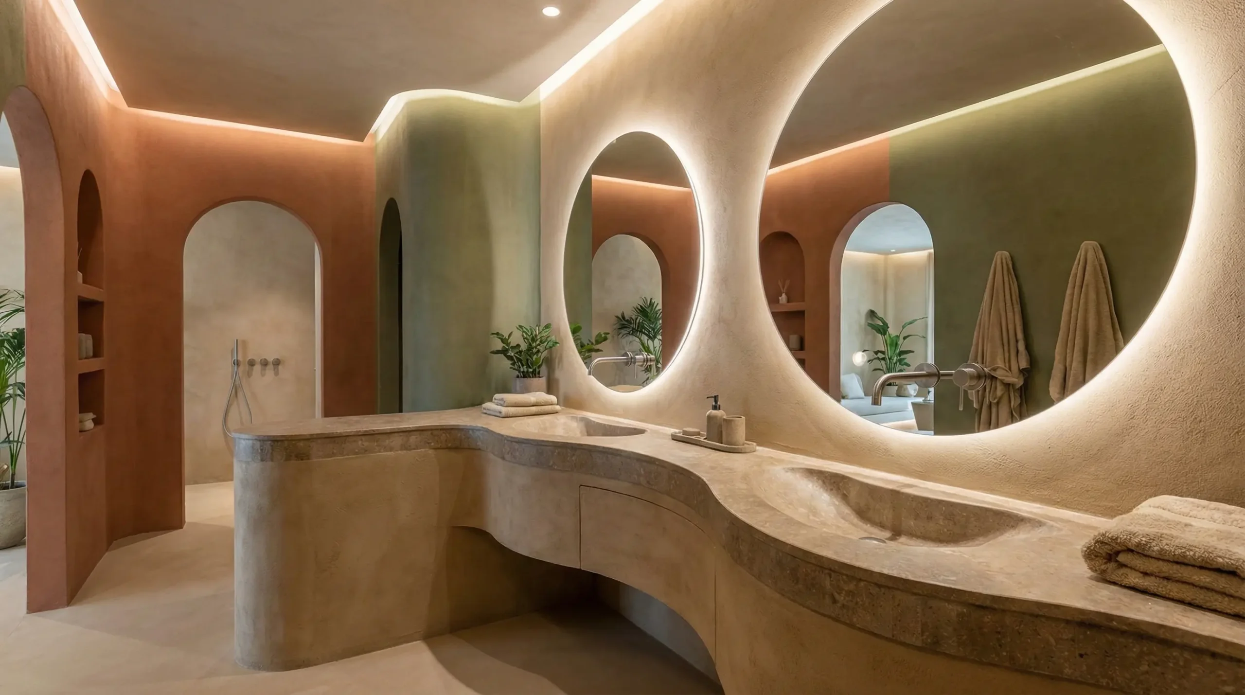 What are the trends in bathroom vanity decorating ideas for 2026?