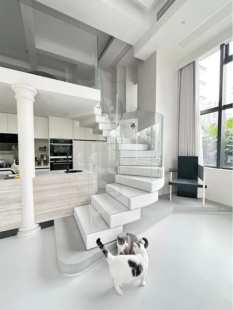 Artistic Staircase Structure
