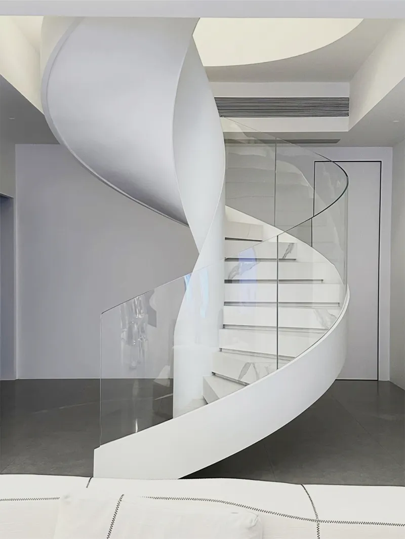 Glass Spiral Staircase Main