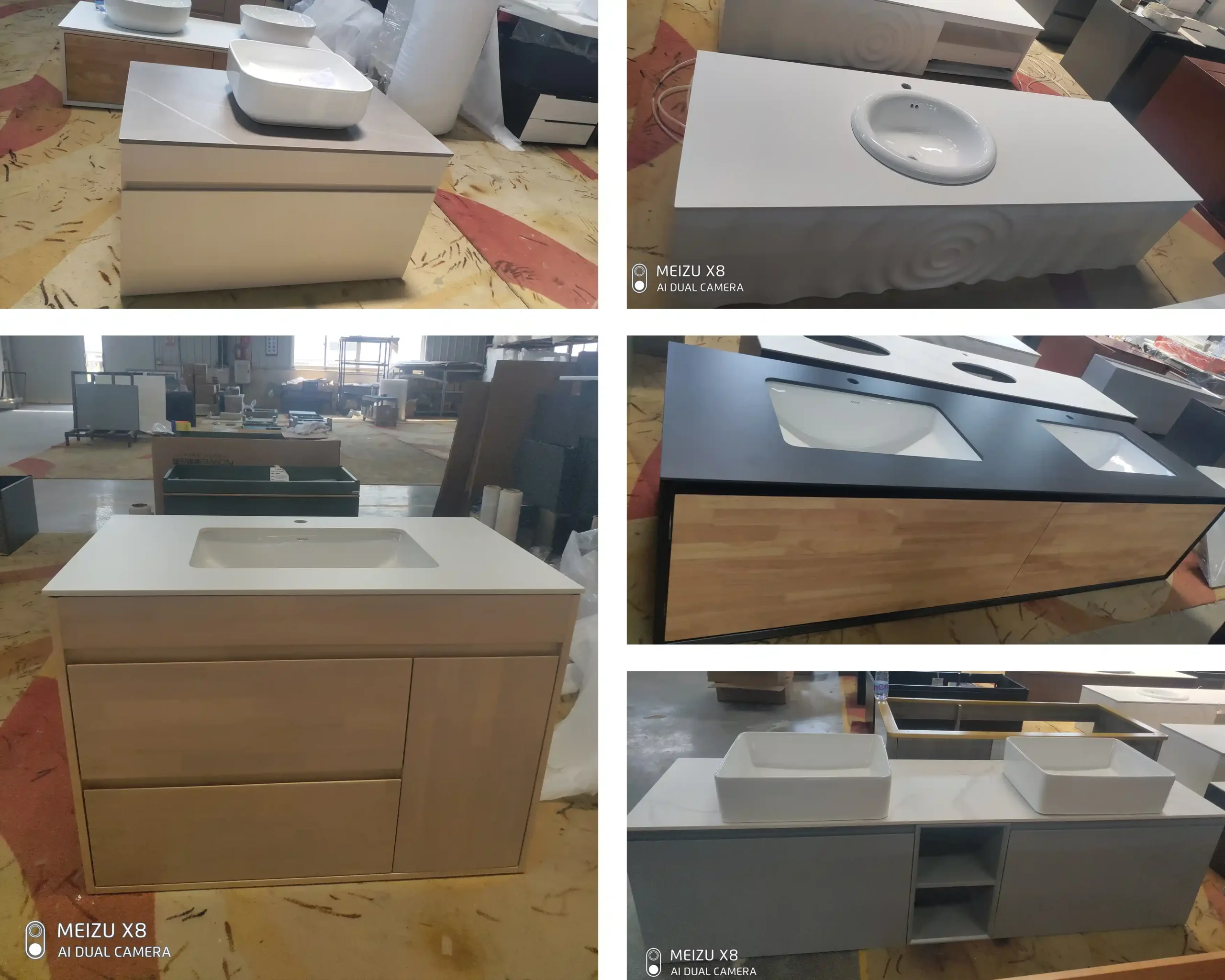George bathroom vanity project reference for a builder in the United States