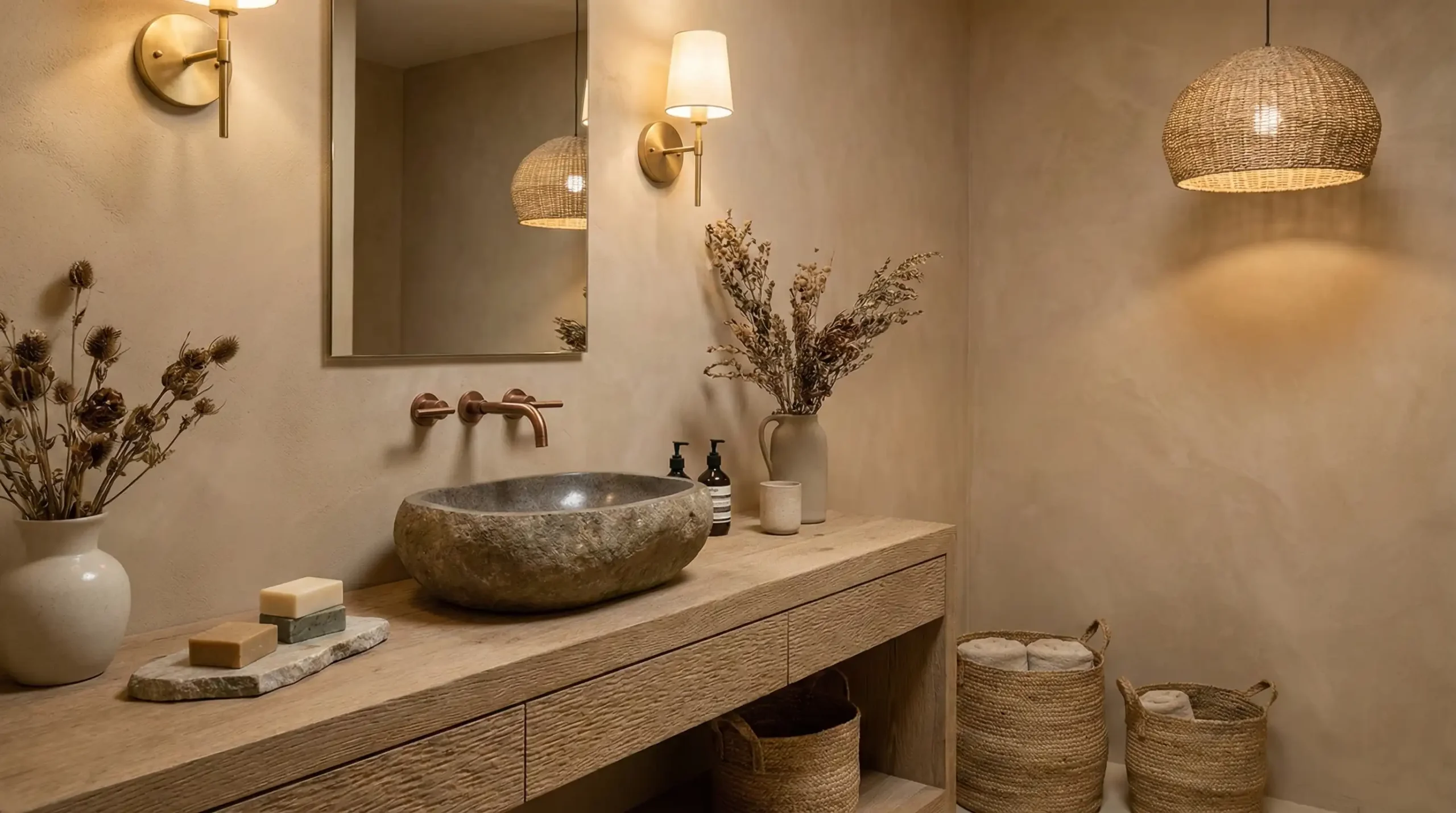 Sustainable bathroom vanities eco-friendly wood for green buildings