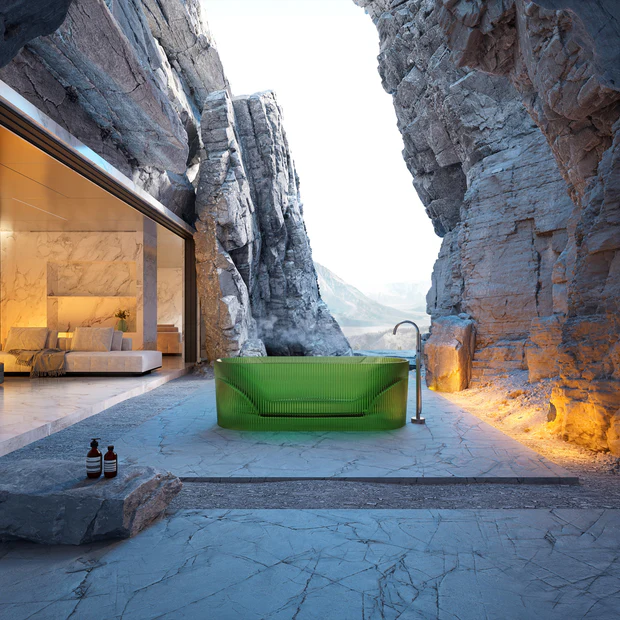 Modern Resin Bathtub
