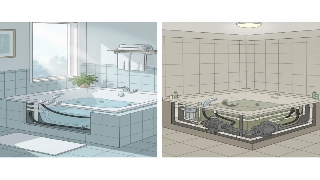how to clean a jetted whirlpool tub differs between residential use and high-frequency hotel environments